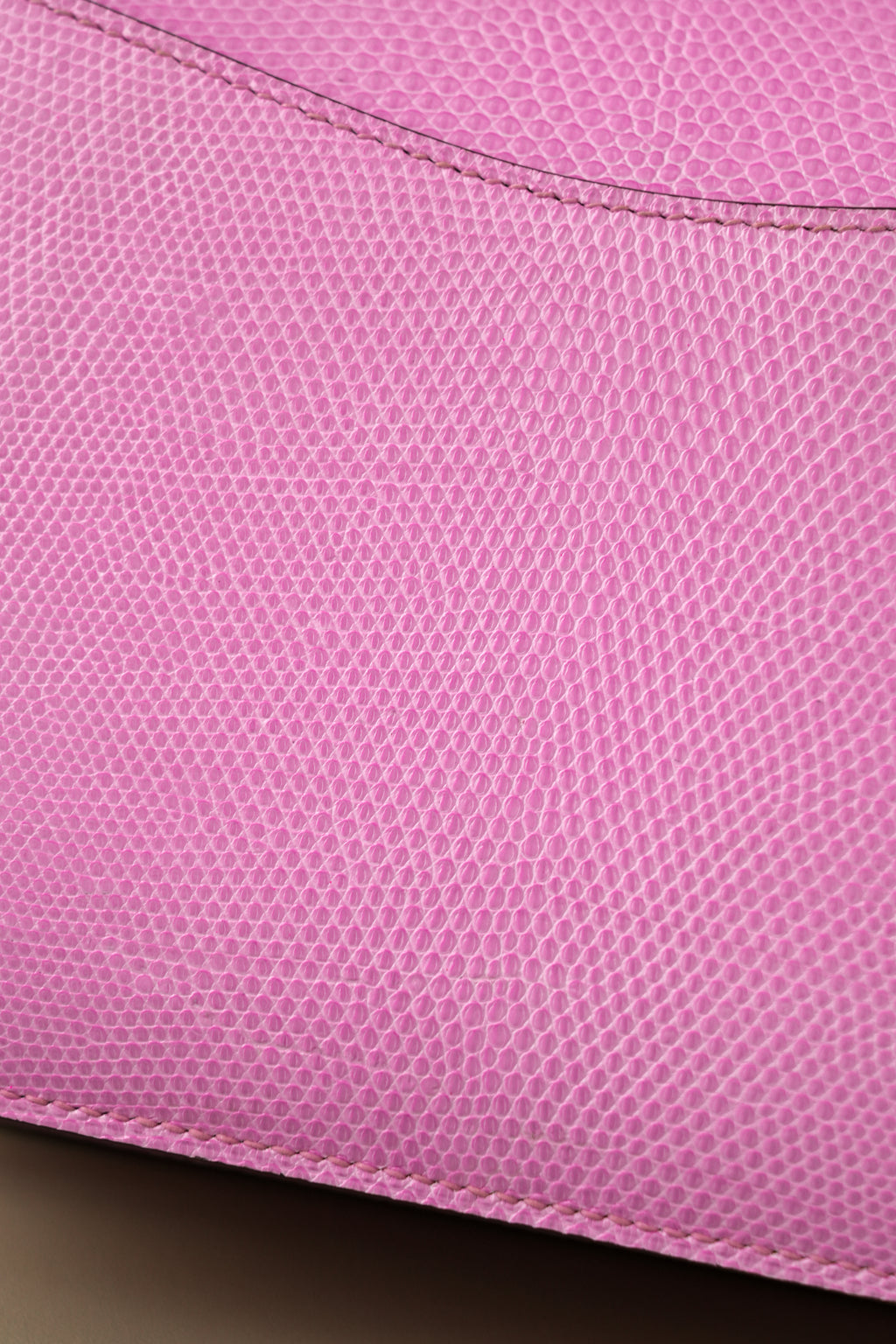 Constance- All Handmade Golden / Sliver Pink lizard leather