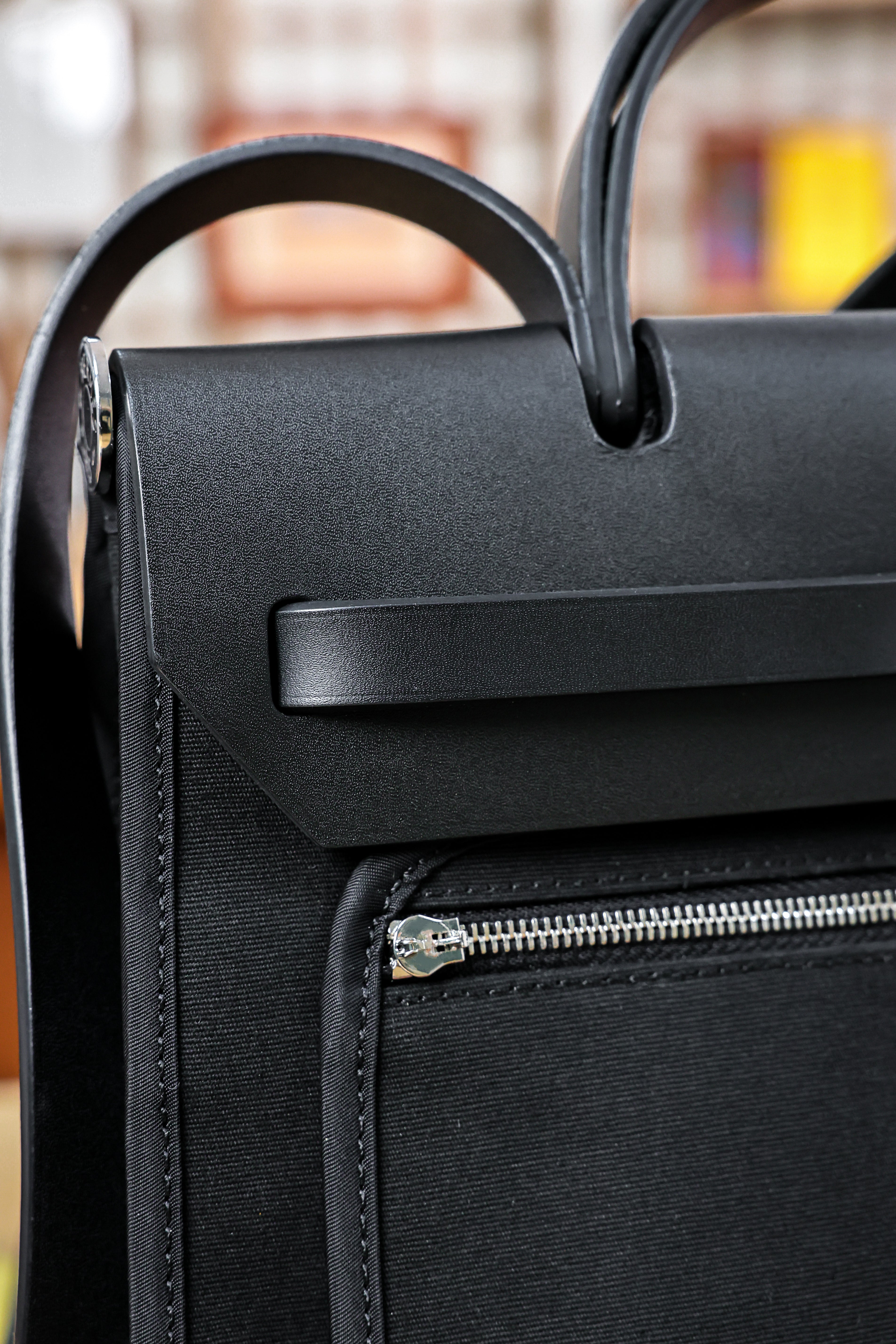 Herbag- All Handmade Golden / Sliver Hardware Nior Canvas mixed with leather