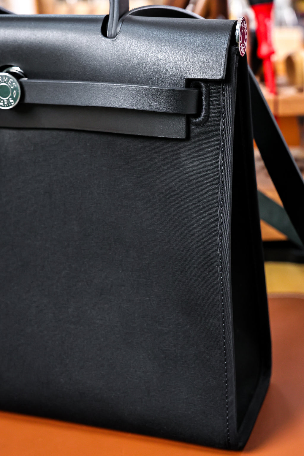 Herbag- All Handmade Golden / Sliver Hardware Nior Canvas mixed with leather