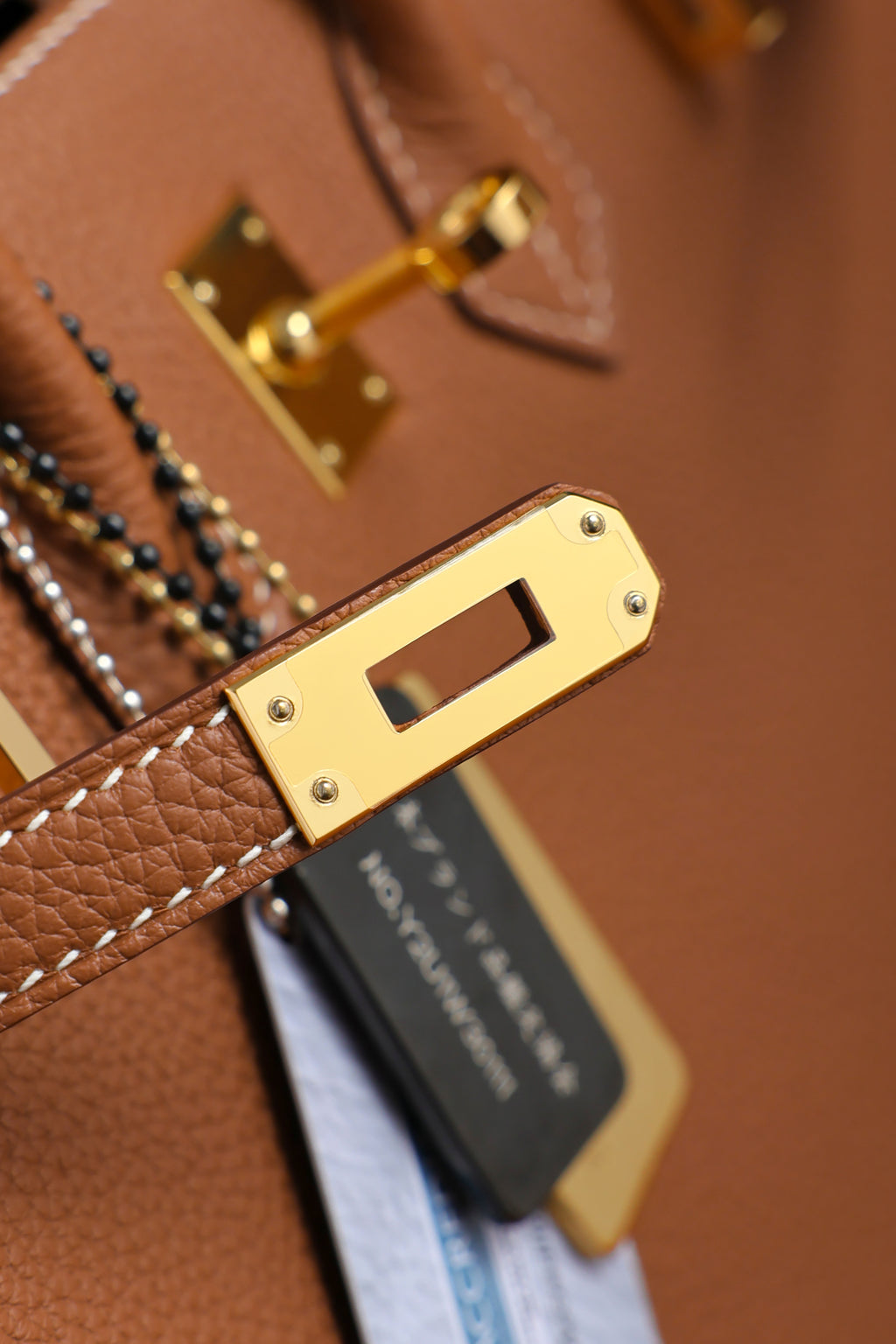 Birkin- All Handmade Golden / Sliver Golden brown swift leather