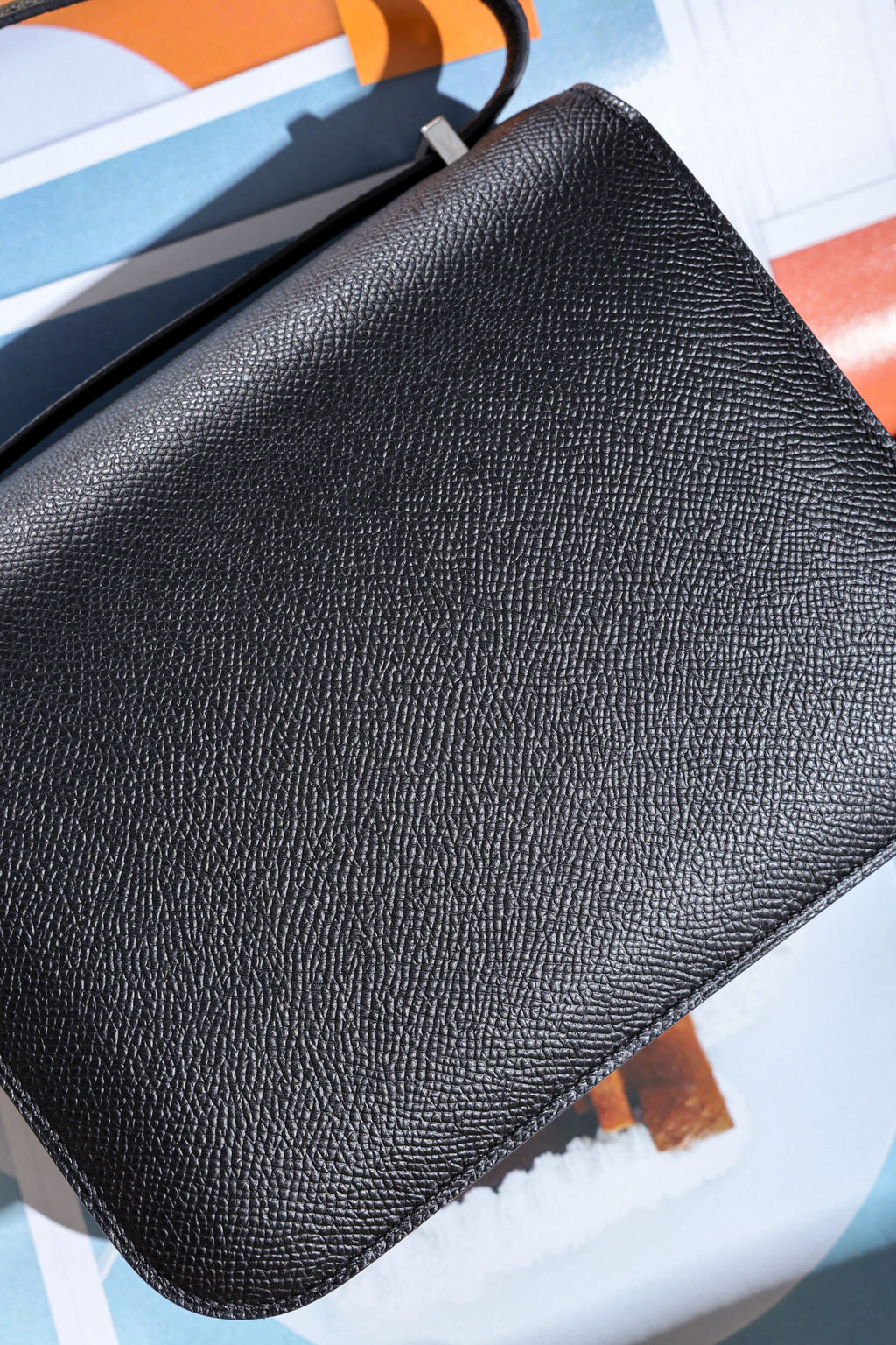 Constance- All Handmade Golden / Sliver Hardware Noir Ep eather