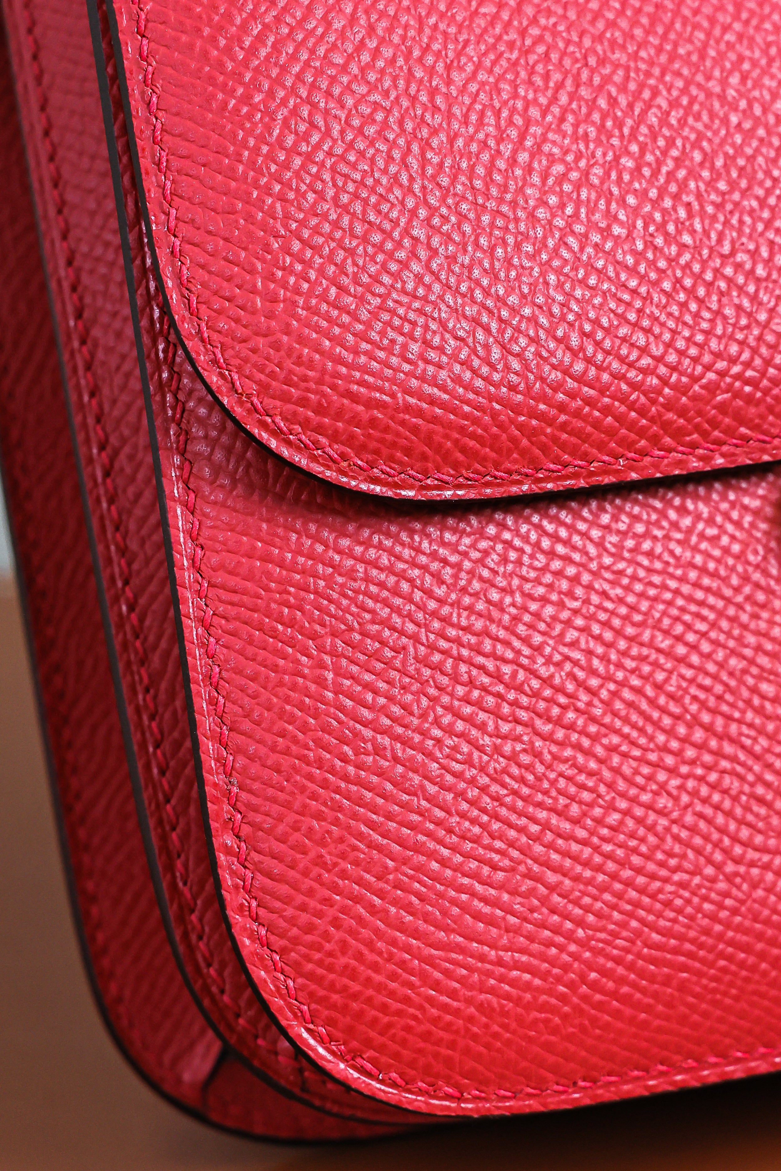 Constance- All Handmade Golden / Sliver Hardware  Rouge Casaque Ep eather