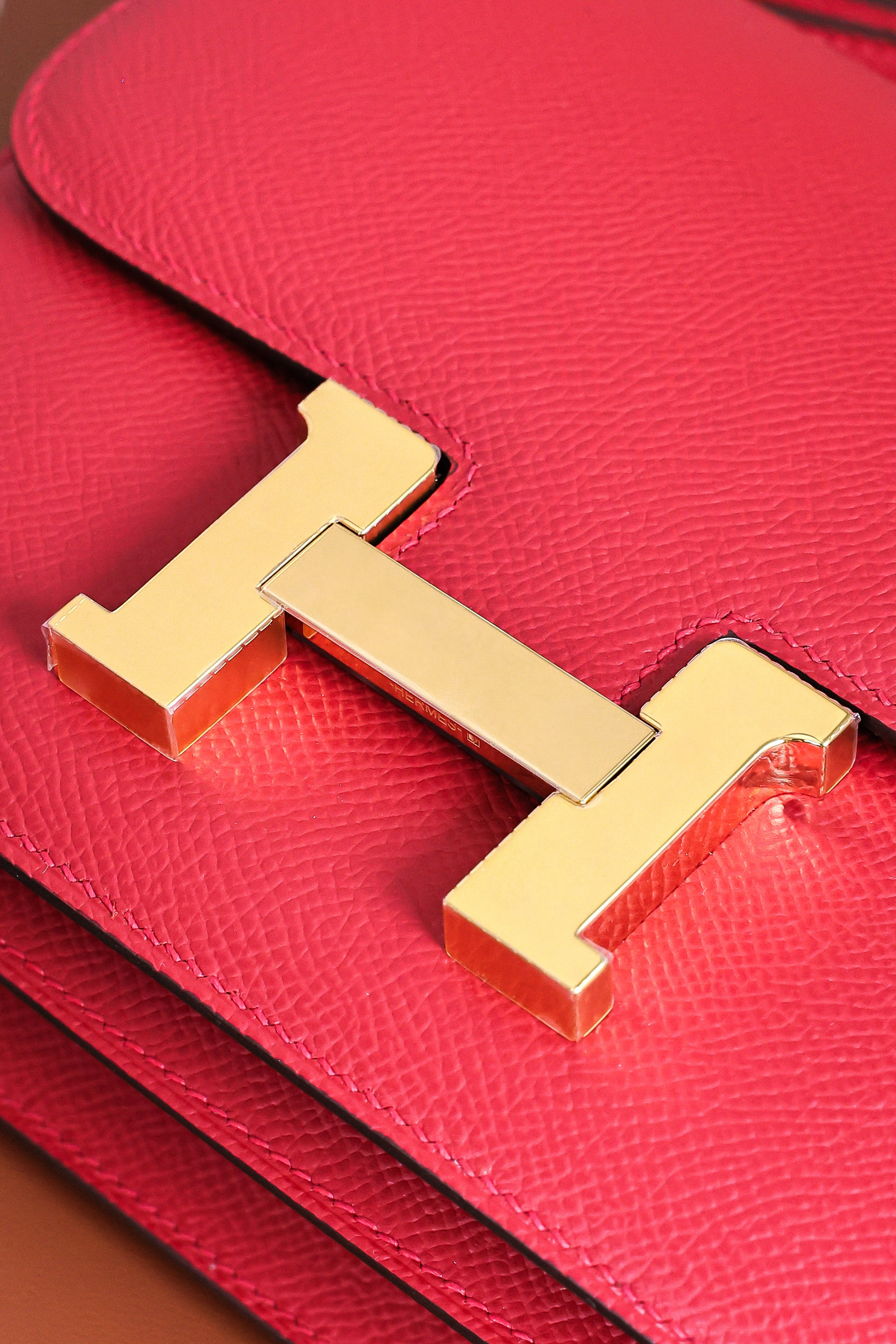 Constance- All Handmade Golden / Sliver Hardware  Rouge Casaque Ep eather