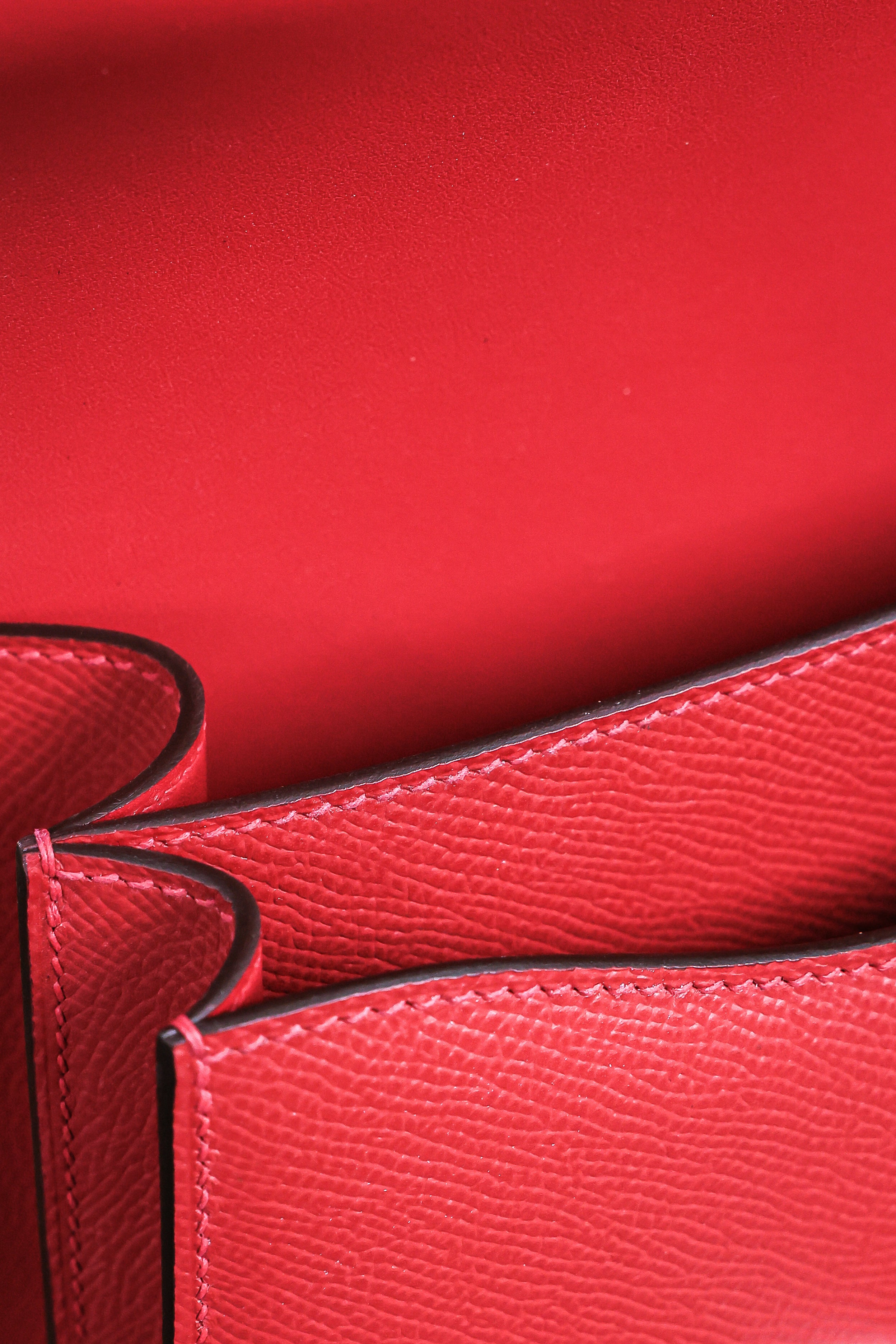 Constance- All Handmade Golden / Sliver Hardware  Rouge Casaque Ep eather