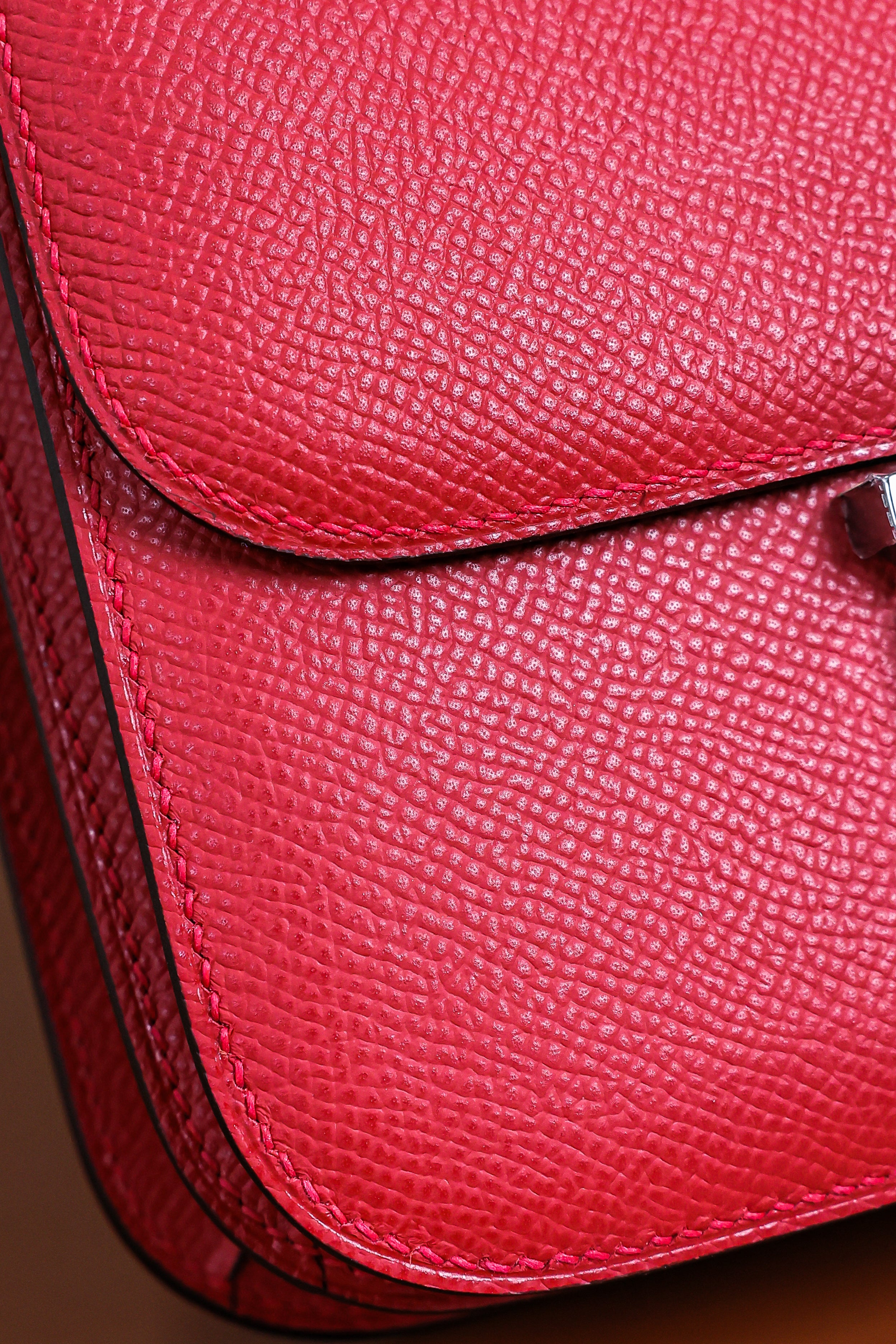 Constance- All Handmade Golden / Sliver Hardware  Rouge Casaque Ep eather