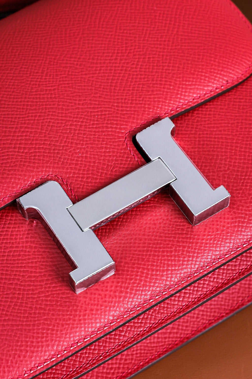 Constance- All Handmade Golden / Sliver Hardware  Rouge Casaque Ep eather