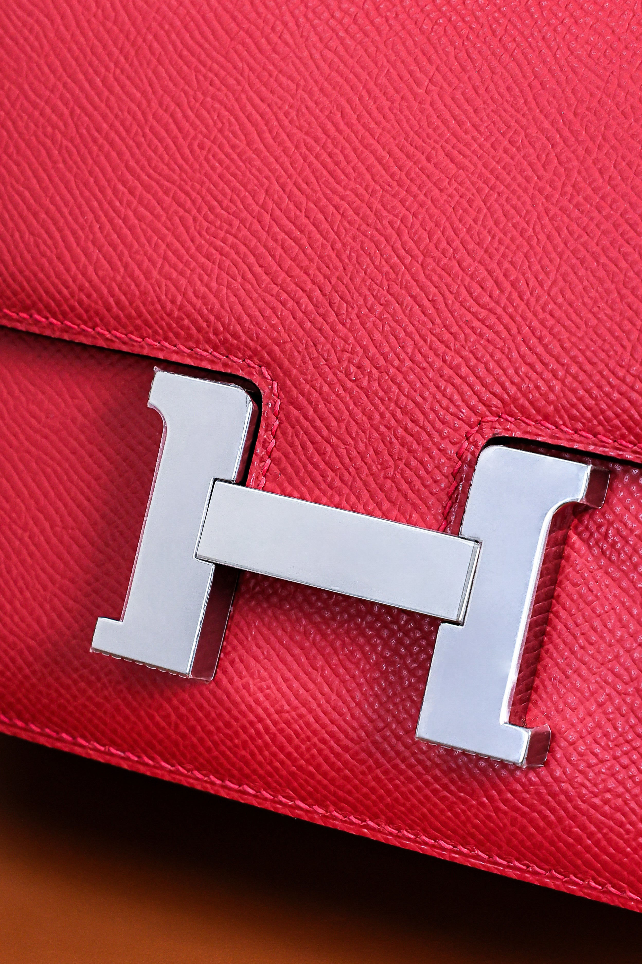 Constance- All Handmade Golden / Sliver Hardware  Rouge Casaque Ep eather