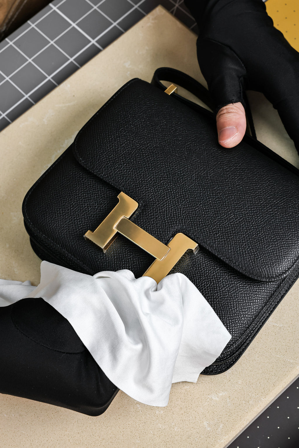 Constance- All Handmade Golden / Sliver Hardware Nior Ep leather