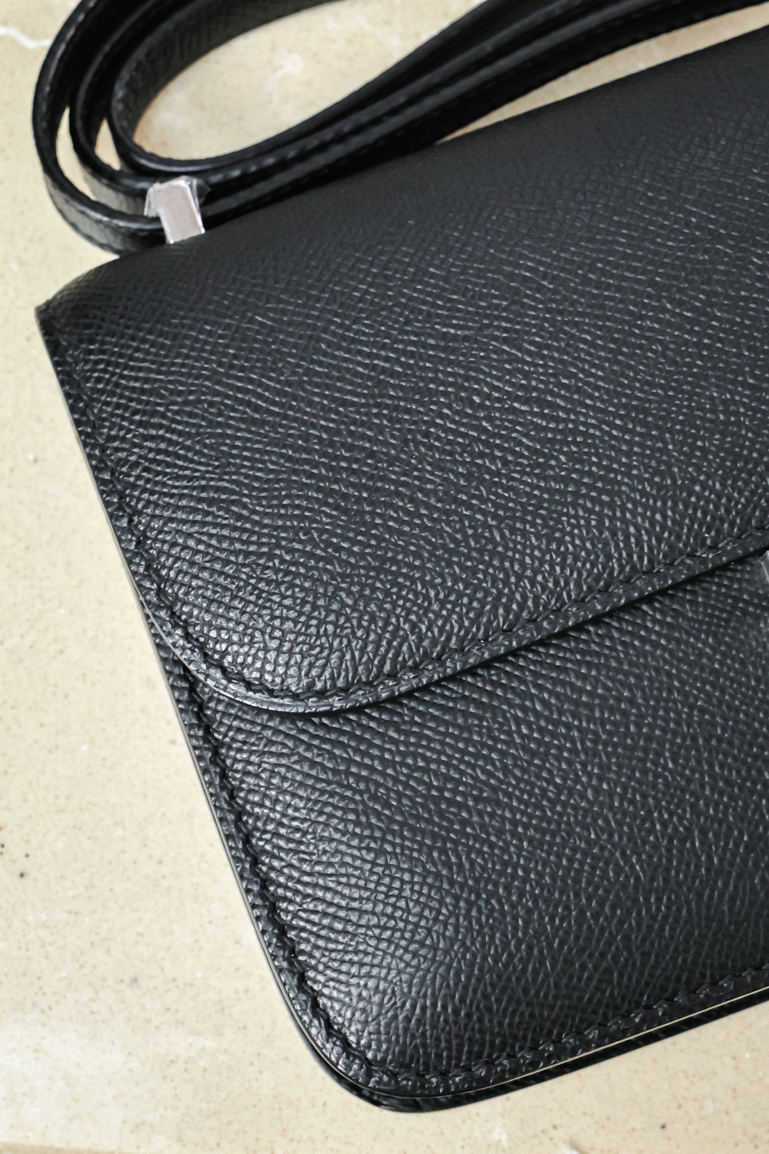 Constance- All Handmade Golden / Sliver  Noirep leather