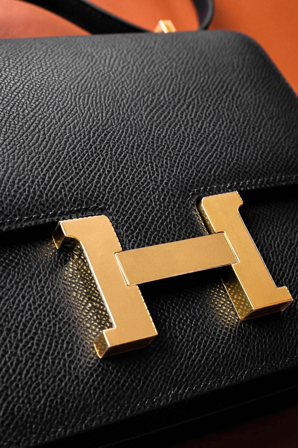 Constance- All Handmade Golden / Sliver Hardware  Noir Ep eather