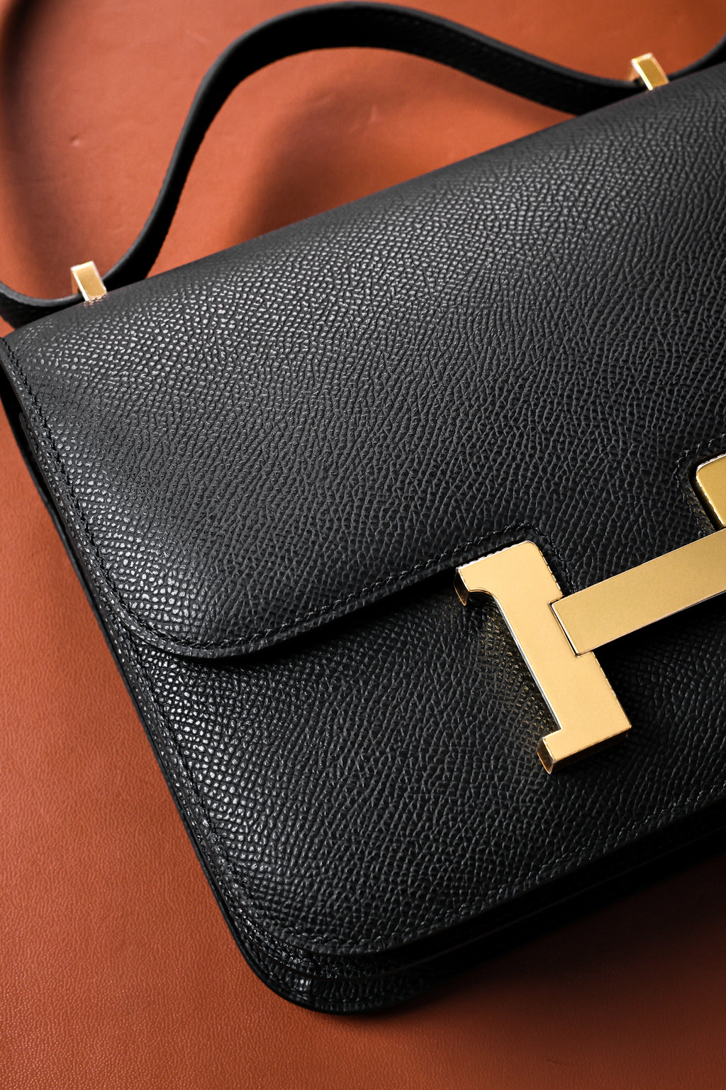 Constance- All Handmade Golden / Sliver Hardware Nior Ep leather