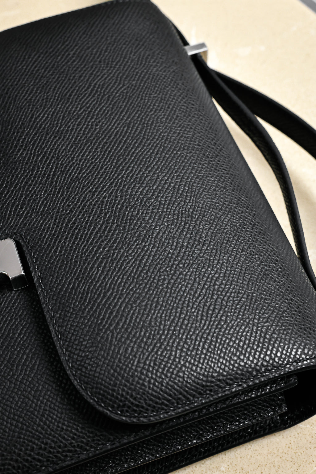 Constance- All Handmade Golden / Sliver Hardware  Noir Ep eather