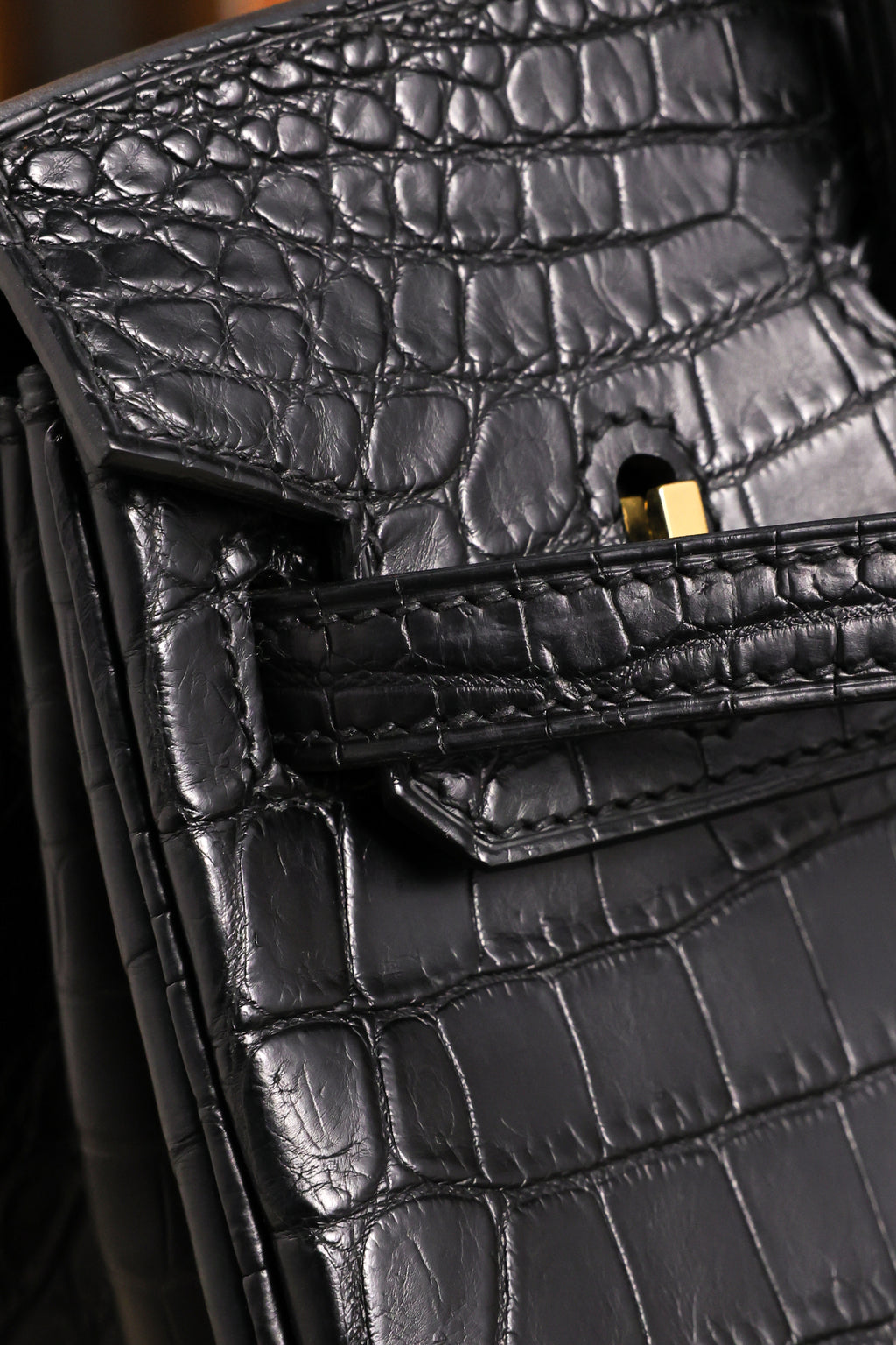 BK-2024 All Handmade Golden / Sliver Hardware Nior Matte Nile crocodile leather