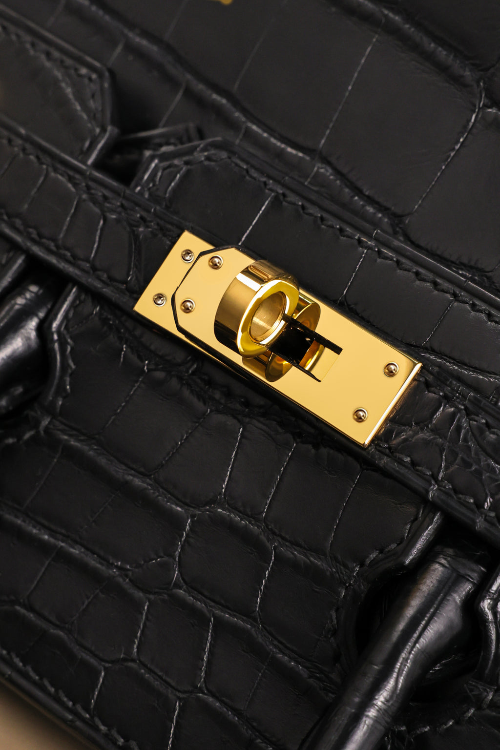 BK-2024 All Handmade Golden / Sliver Hardware Nior Matte Nile crocodile leather