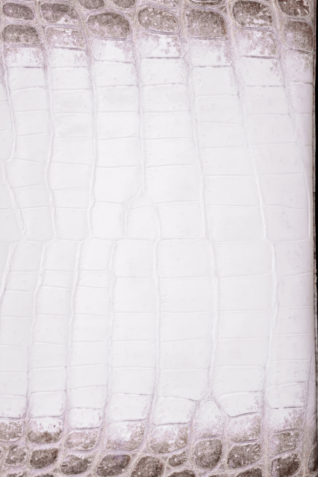 Birkin- All Handmade Golden / Sliver Original gray white Crocodile leather