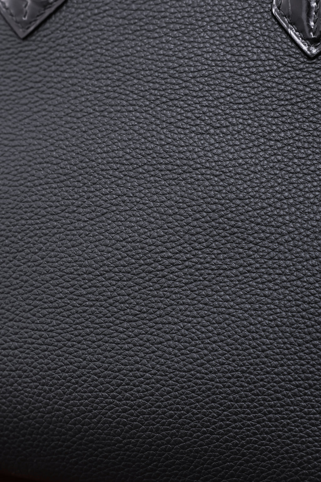 Birkin- All Handmade Golden / Sliver Noir Crocodile/togo leather