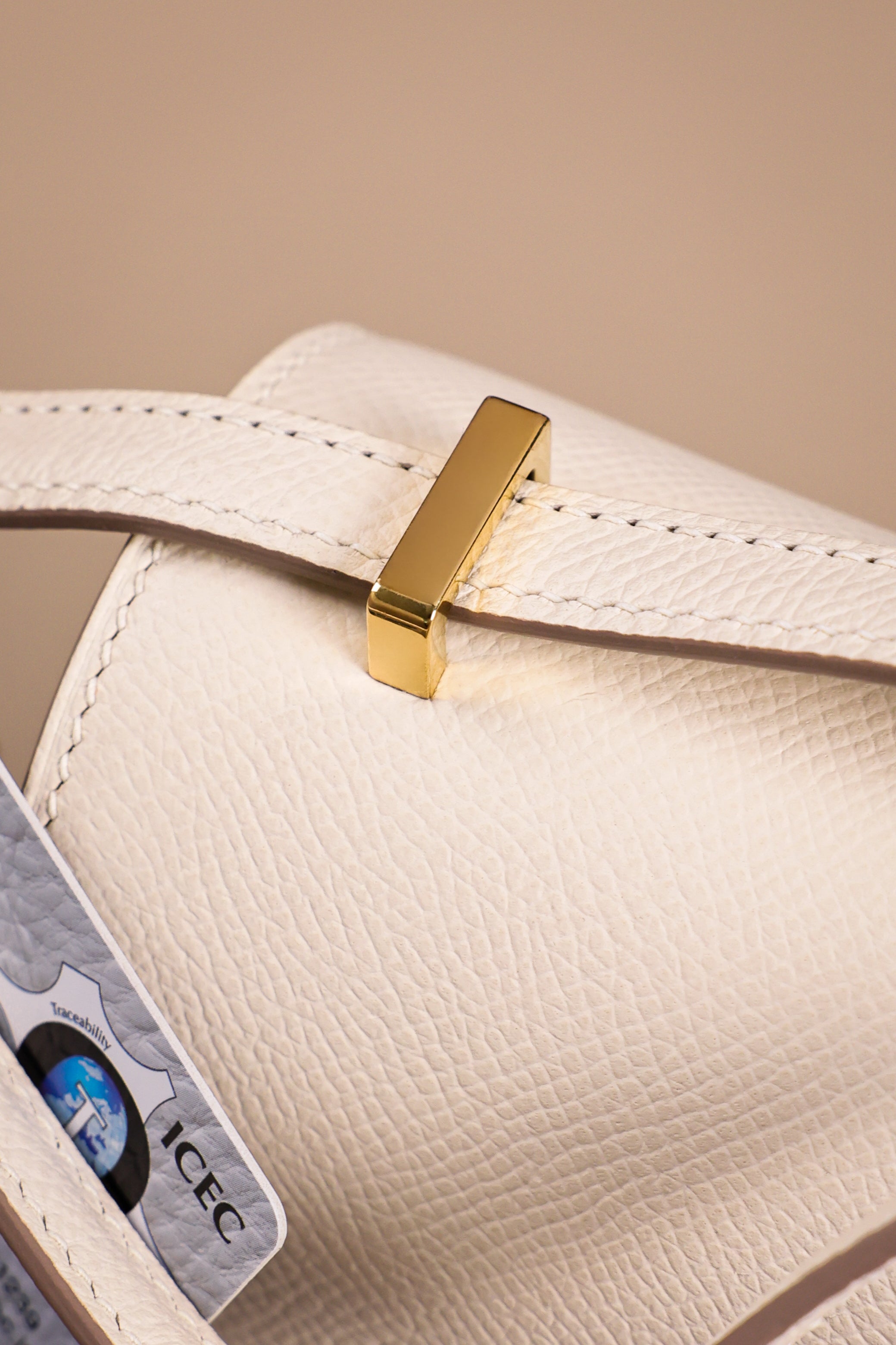 Constance- All Handmade Golden / Sliver Craie  The ep leather