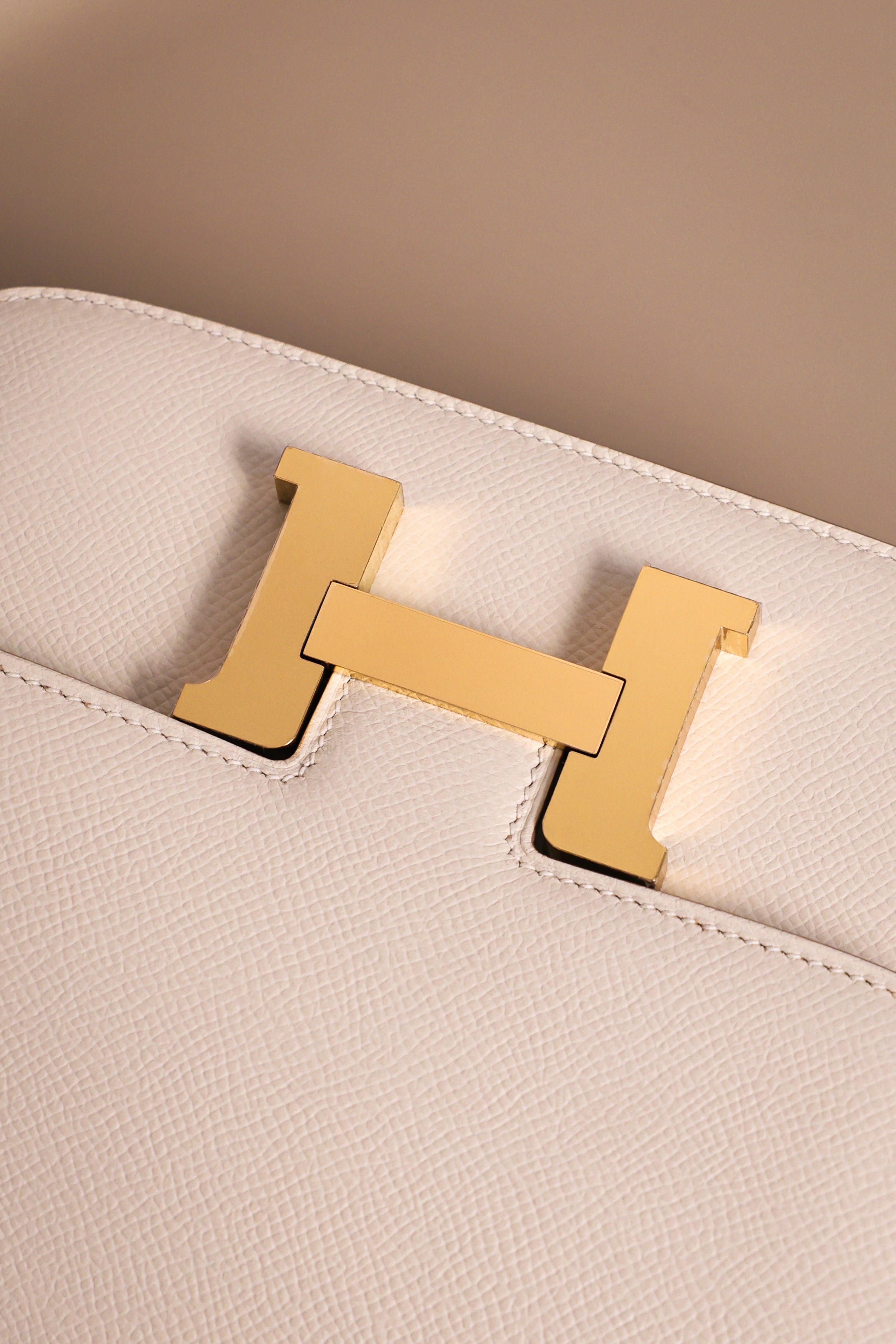 Constance- All Handmade Golden / Sliver Craie  The ep leather