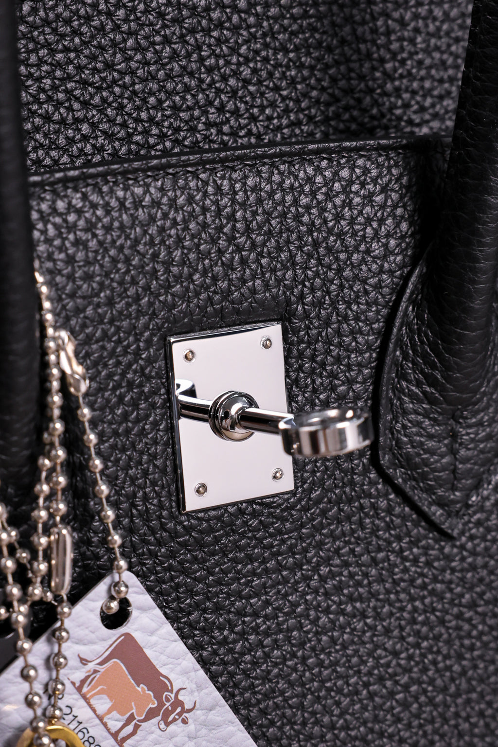 Birkin- All Handmade Golden / Sliver  Noir  togo leather