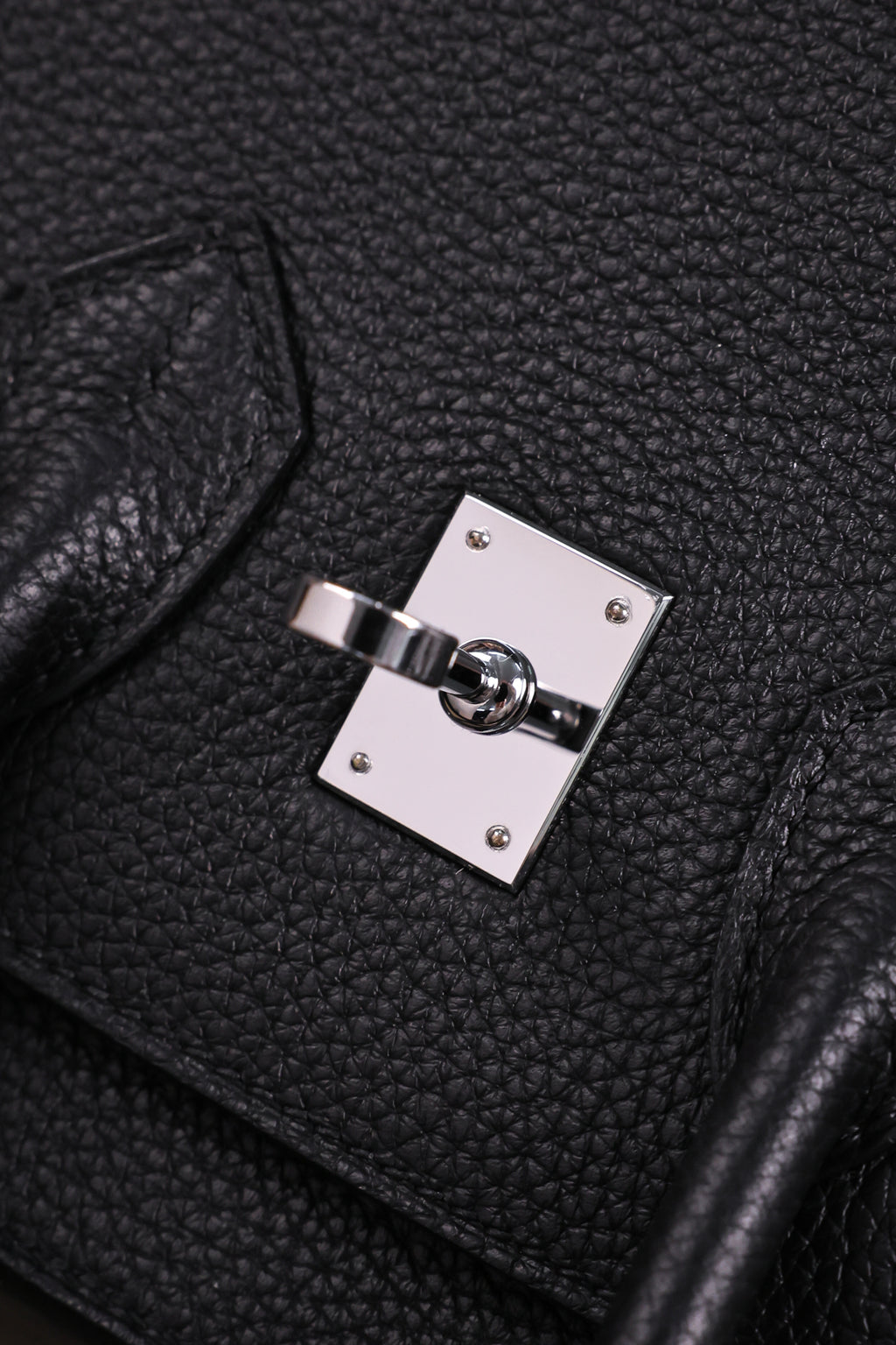 Birkin- All Handmade Golden / Sliver  Noir  togo leather