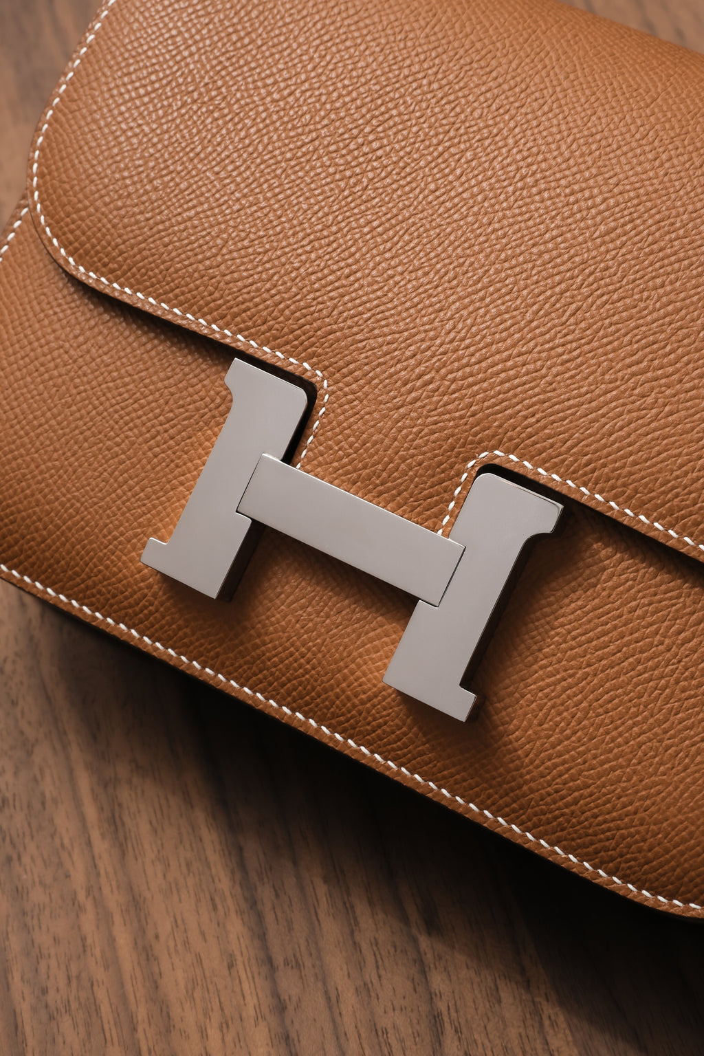 Constance- All Handmade Golden / Sliver Hardware  Golden brown  ep eather