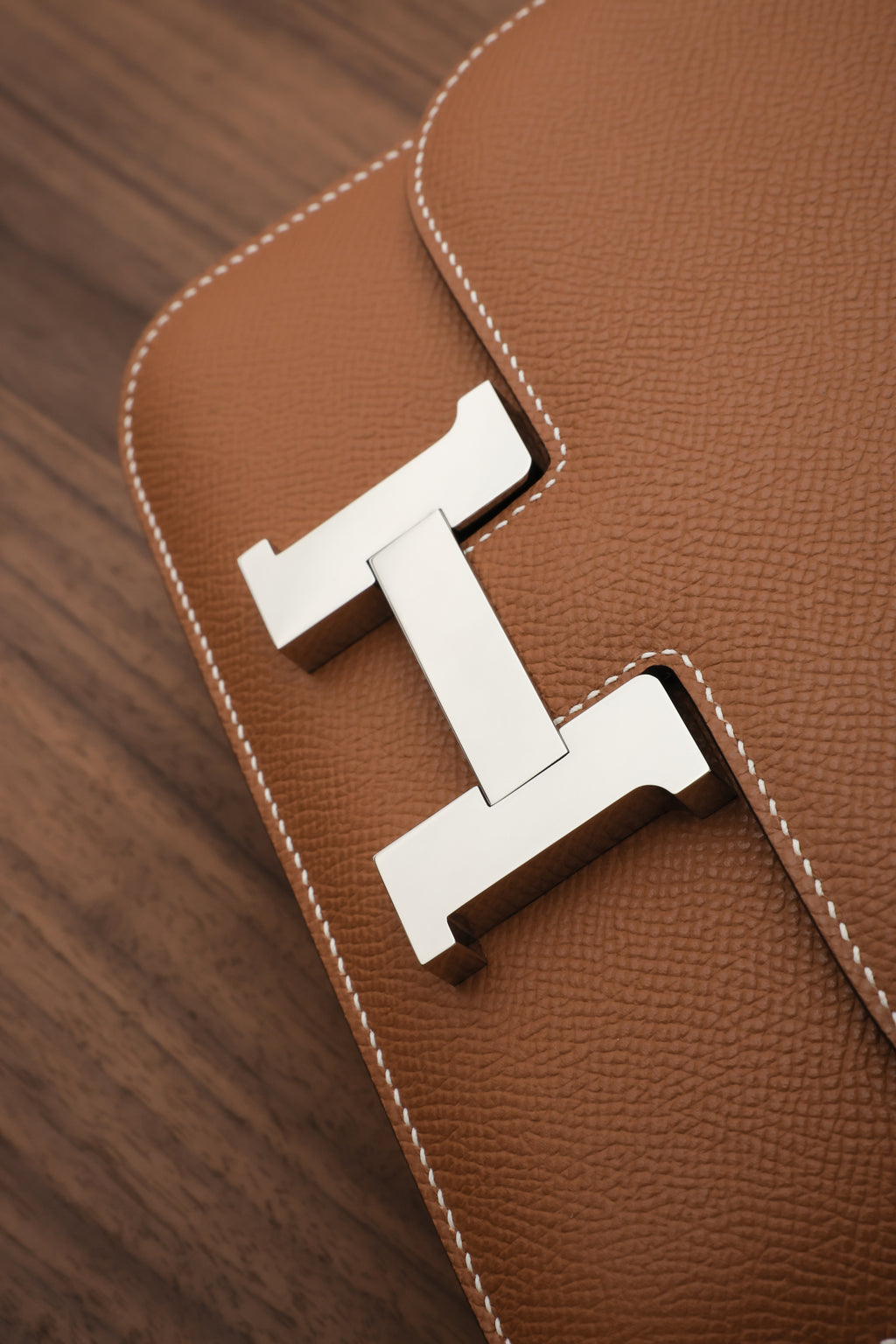 Constance- All Handmade Golden / Sliver Hardware  Golden brown  ep eather