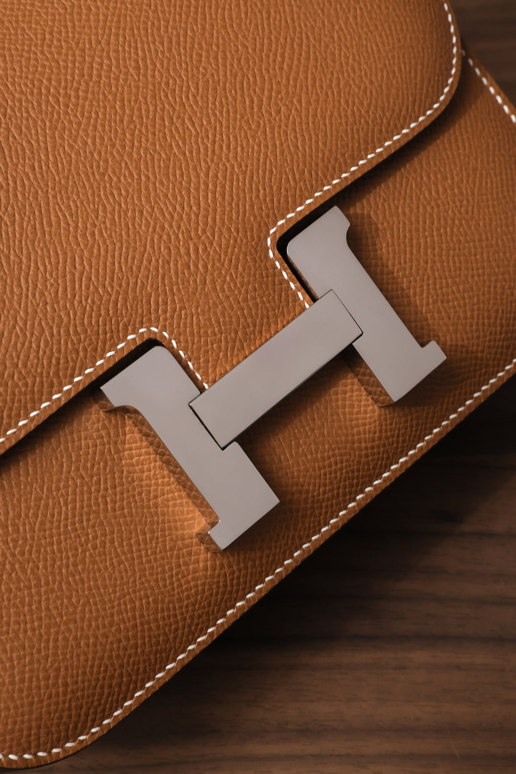 Constance- All Handmade Golden / Sliver Hardware  Golden brown  ep eather