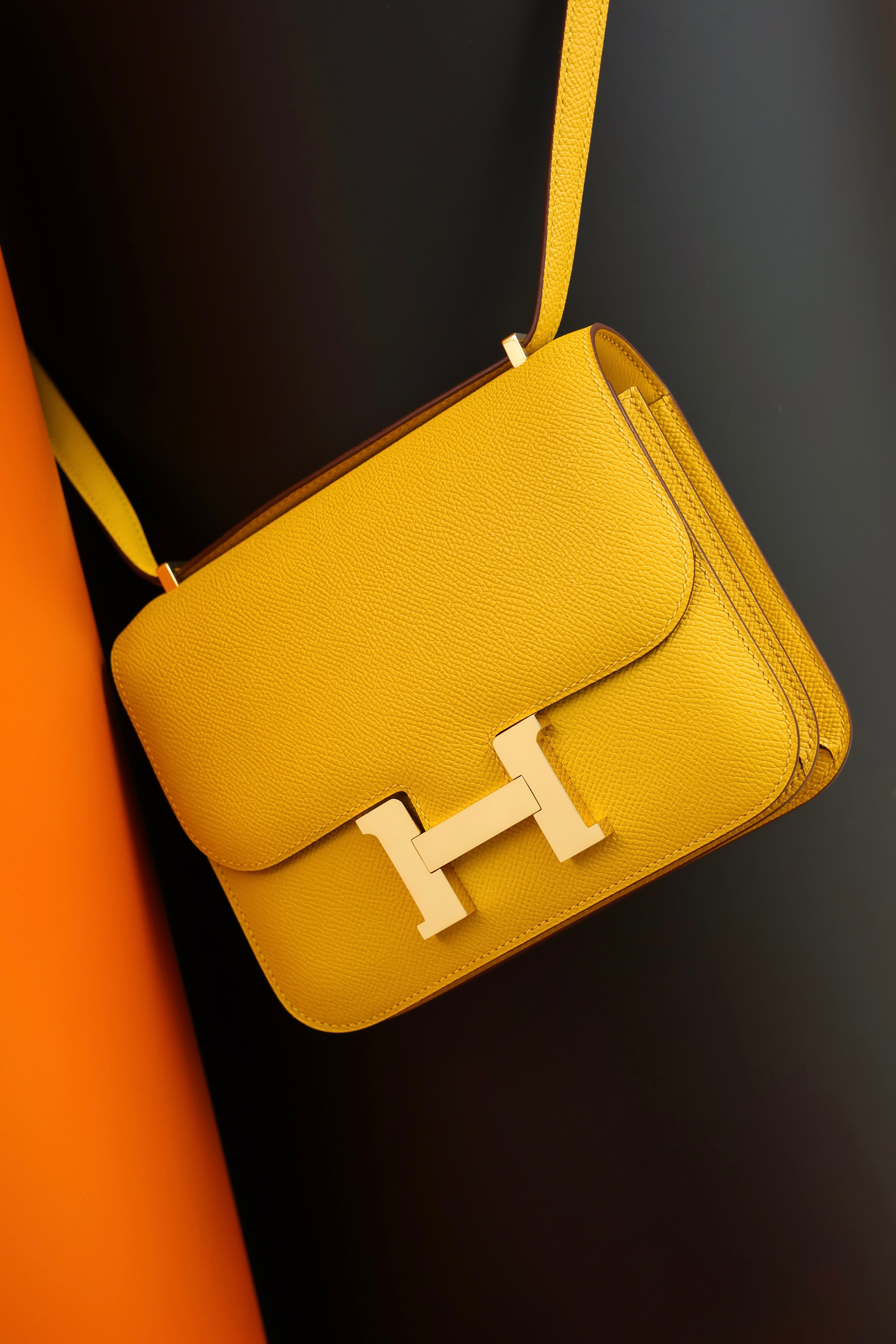 Constance- All Handmade Golden / Sliver Hardware Miel Ep eather