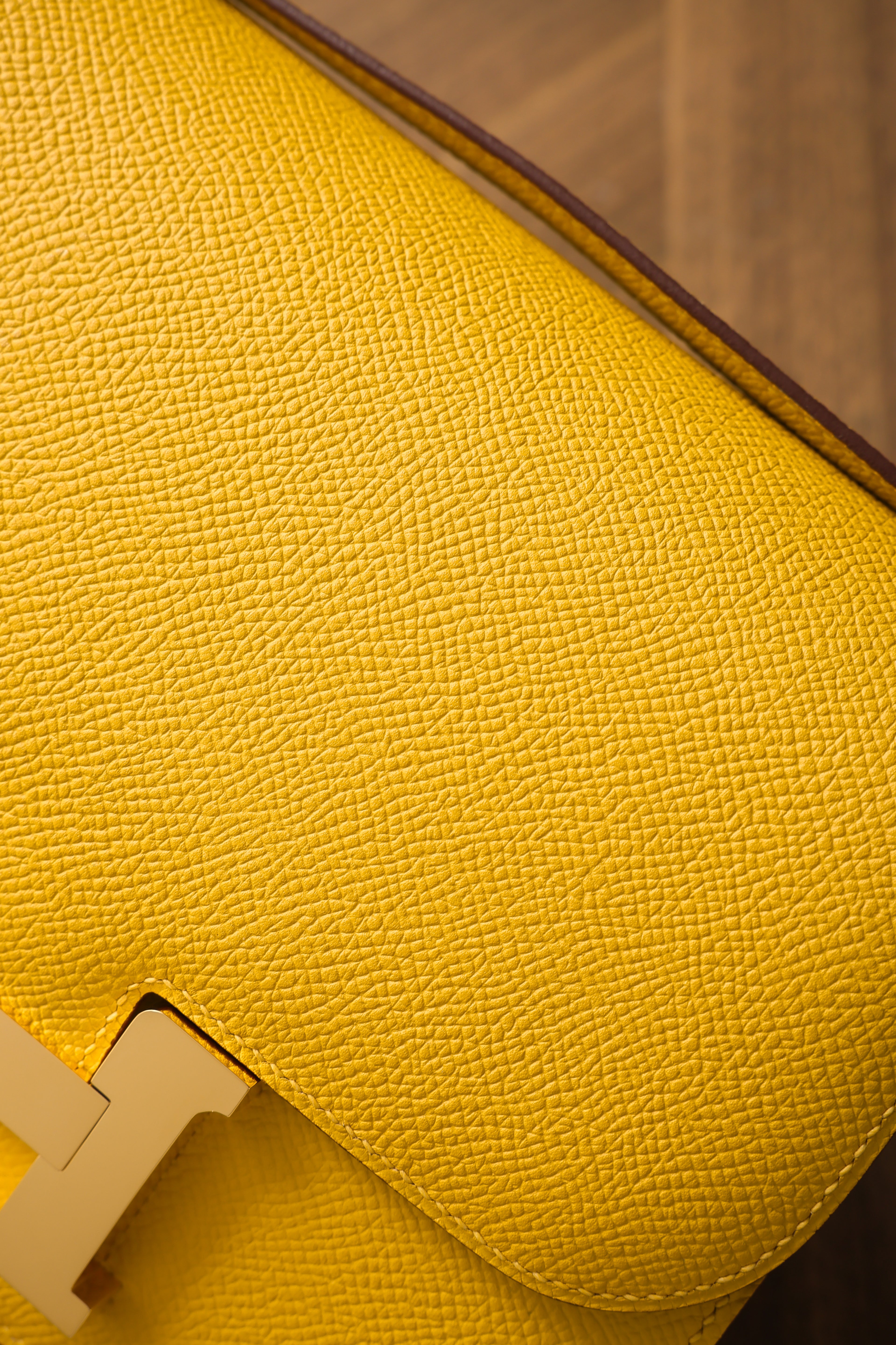 Constance- All Handmade Golden / Sliver Hardware Miel Ep eather