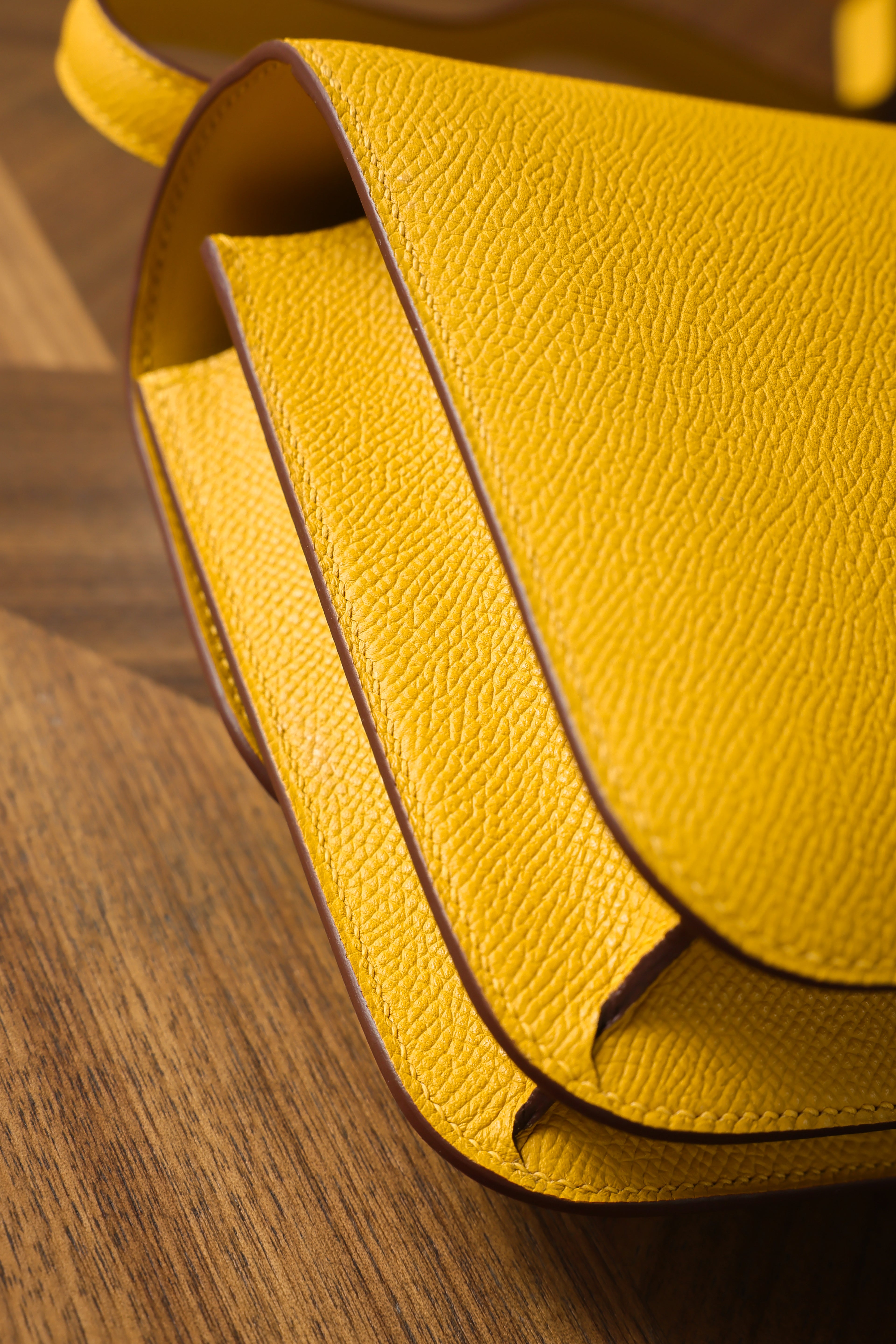 Constance- All Handmade Golden / Sliver Hardware Miel Ep eather