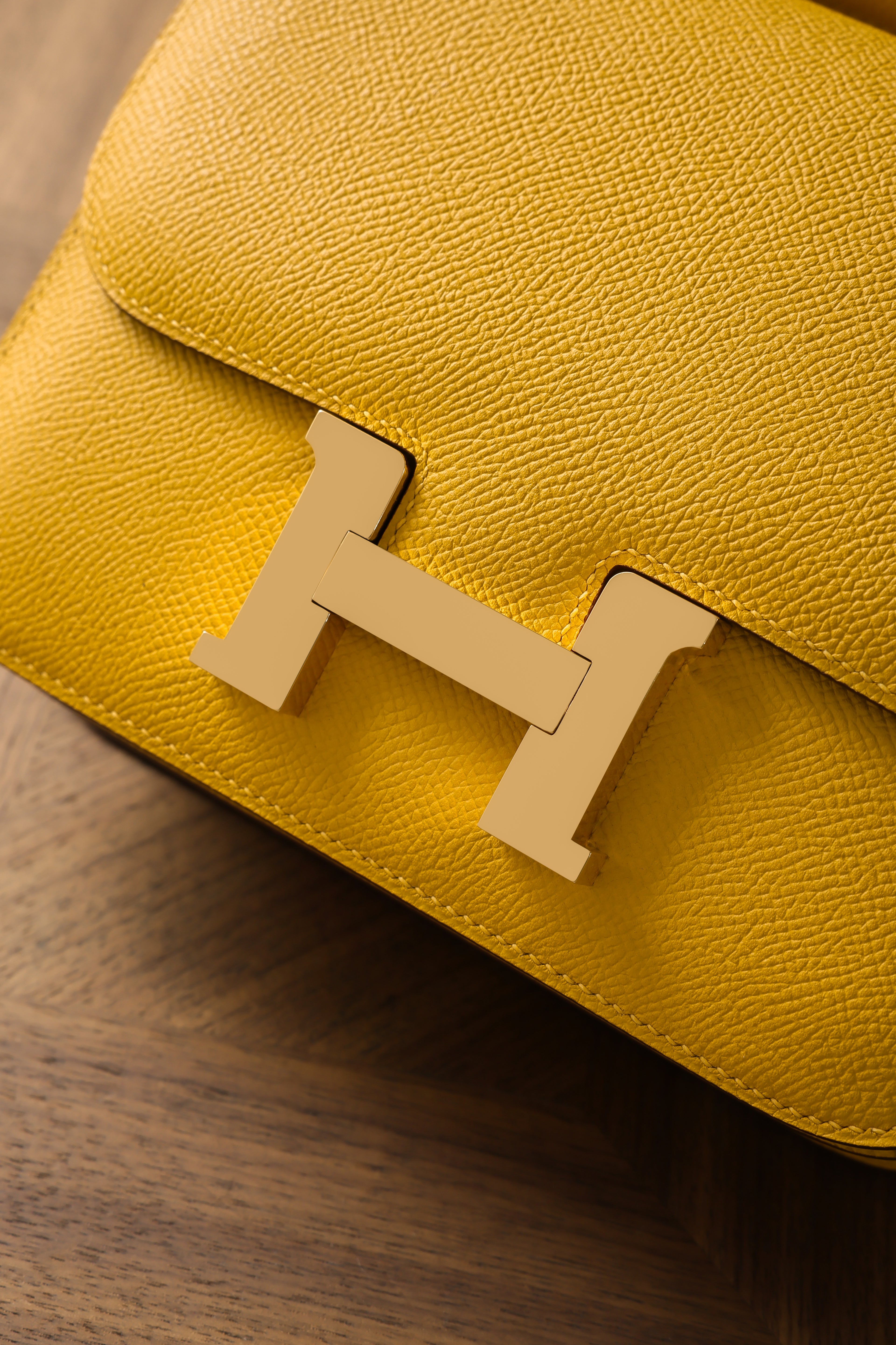 Constance- All Handmade Golden / Sliver Hardware Miel Ep eather