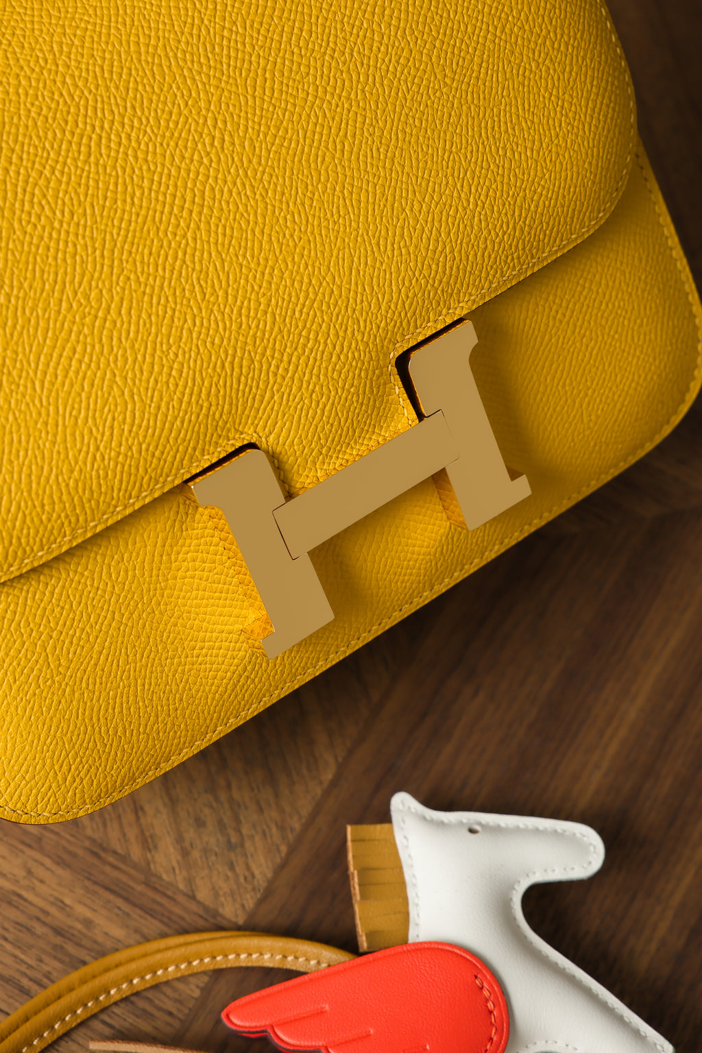 Constance- All Handmade Golden / Sliver Hardware Miel Ep eather