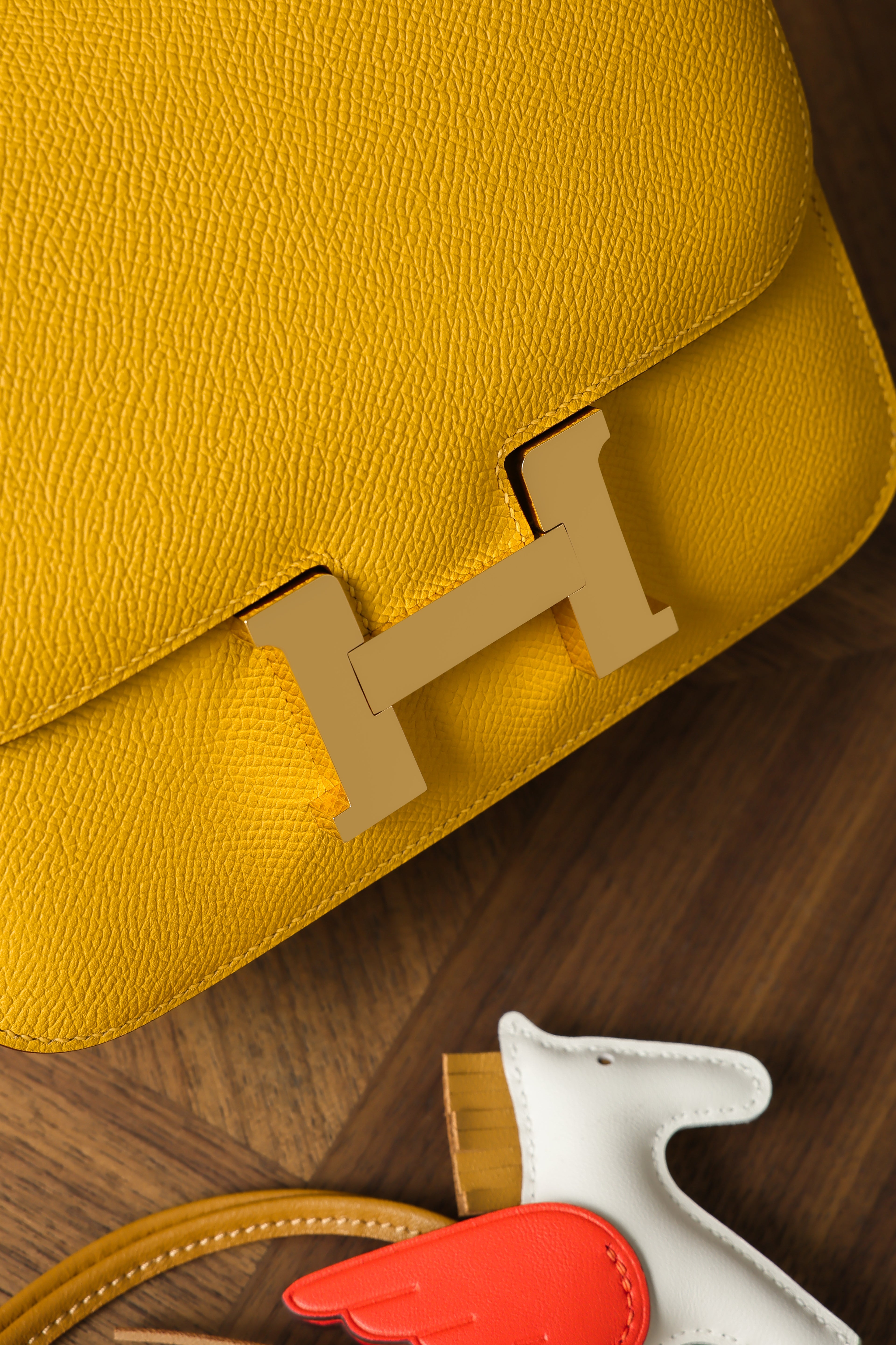 Constance- All Handmade Golden / Sliver Hardware Miel Ep eather