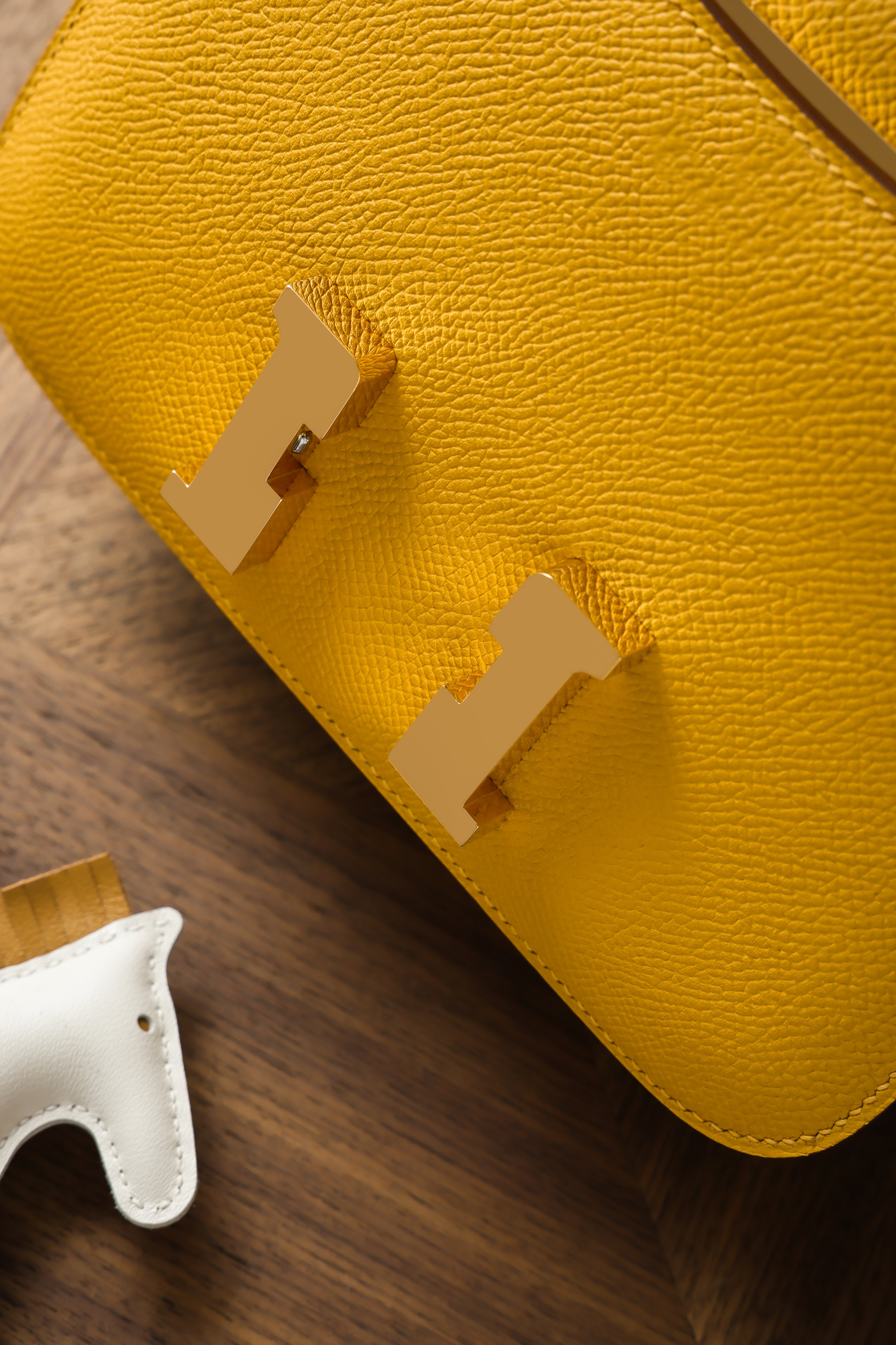 Constance- All Handmade Golden / Sliver Hardware Miel Ep eather